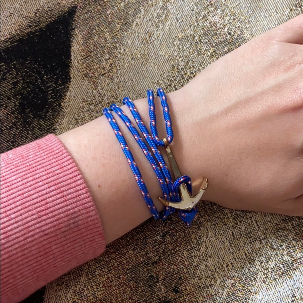 Adjustable Anchor Bracelet